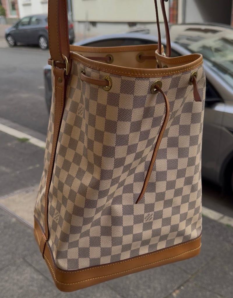 Sac Noé Damier Azur