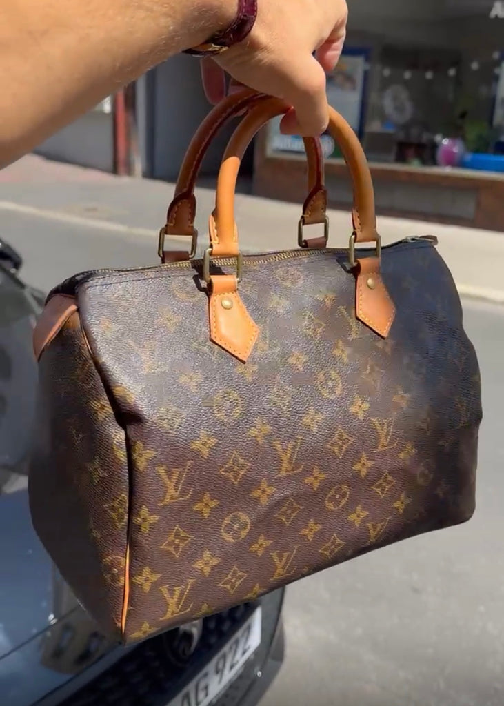 Speedy Monogram Canvas 30
