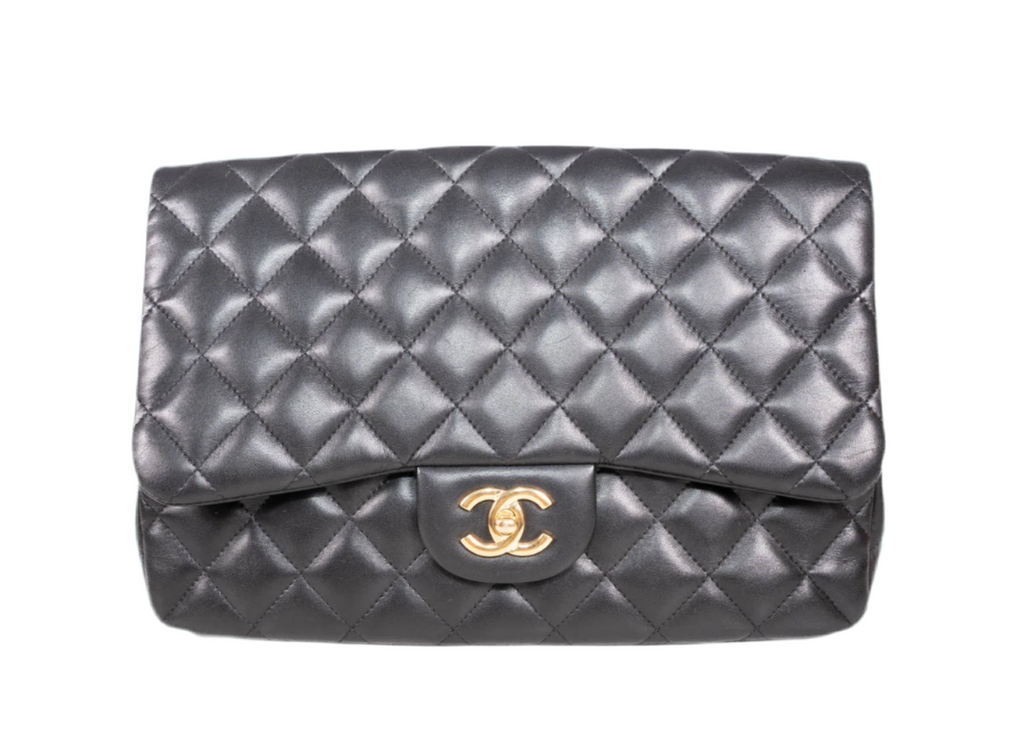 Single Flap Jumbo Schwarz / Gold