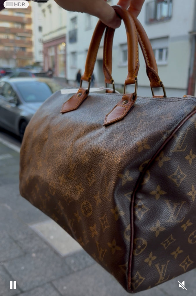 Speedy Monogram Canvas 30