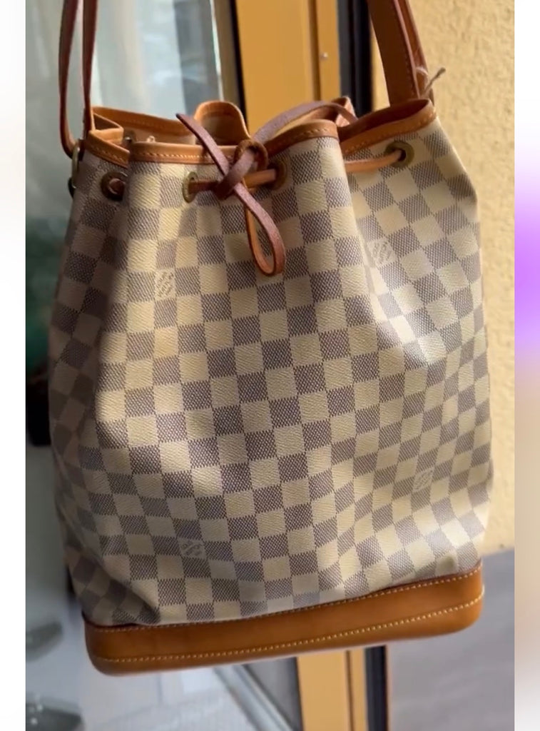 Sac Noé Damier Azur