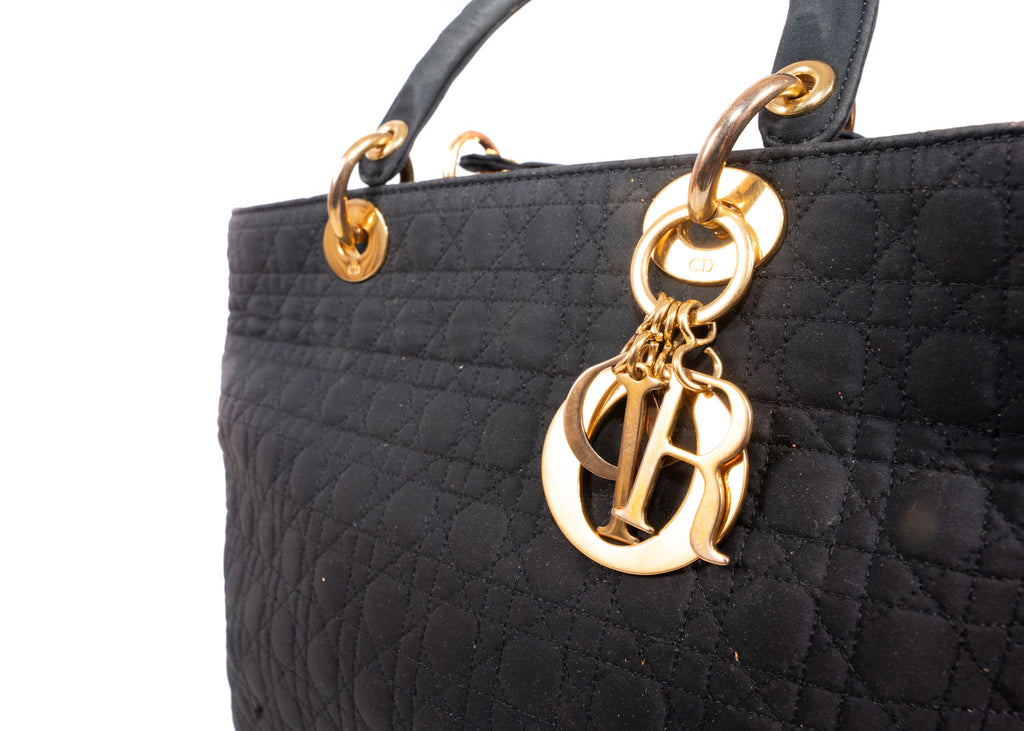 Lady Dior Nylon Large