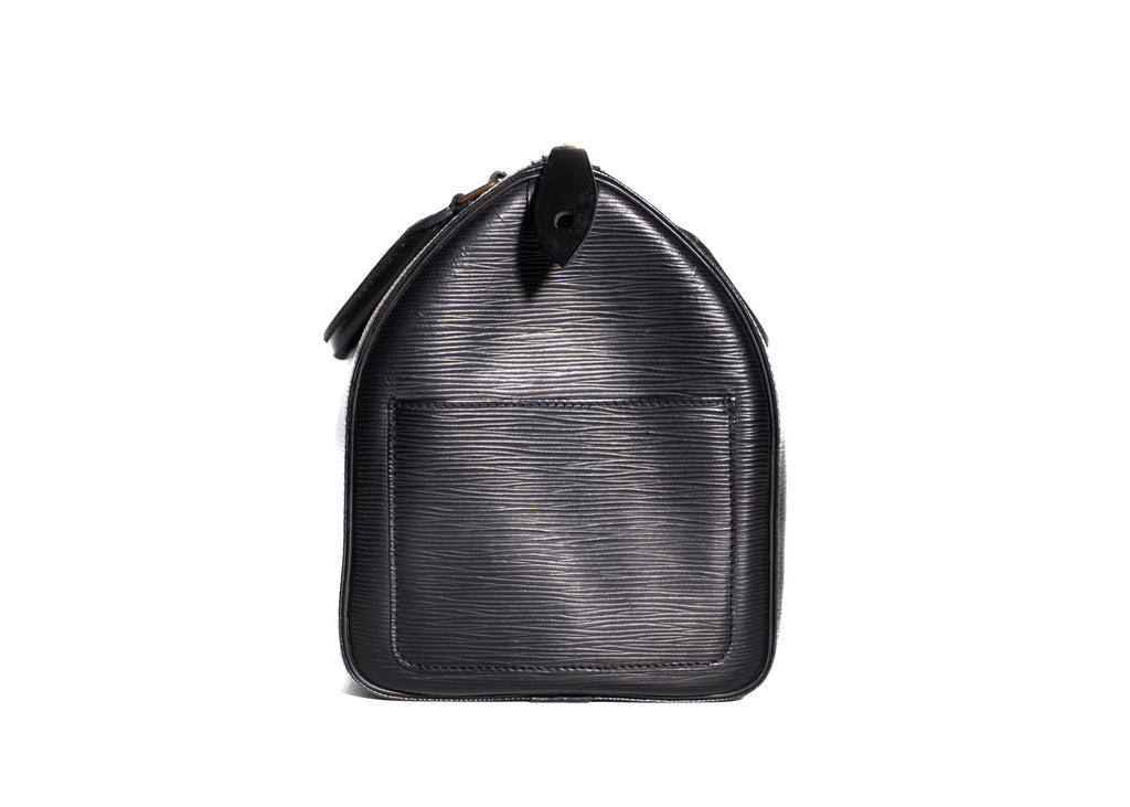 Speedy 30 Epileder schwarz goldene Hardware