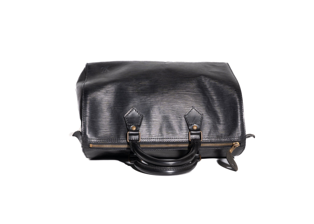 Speedy 30 Epileder schwarz goldene Hardware