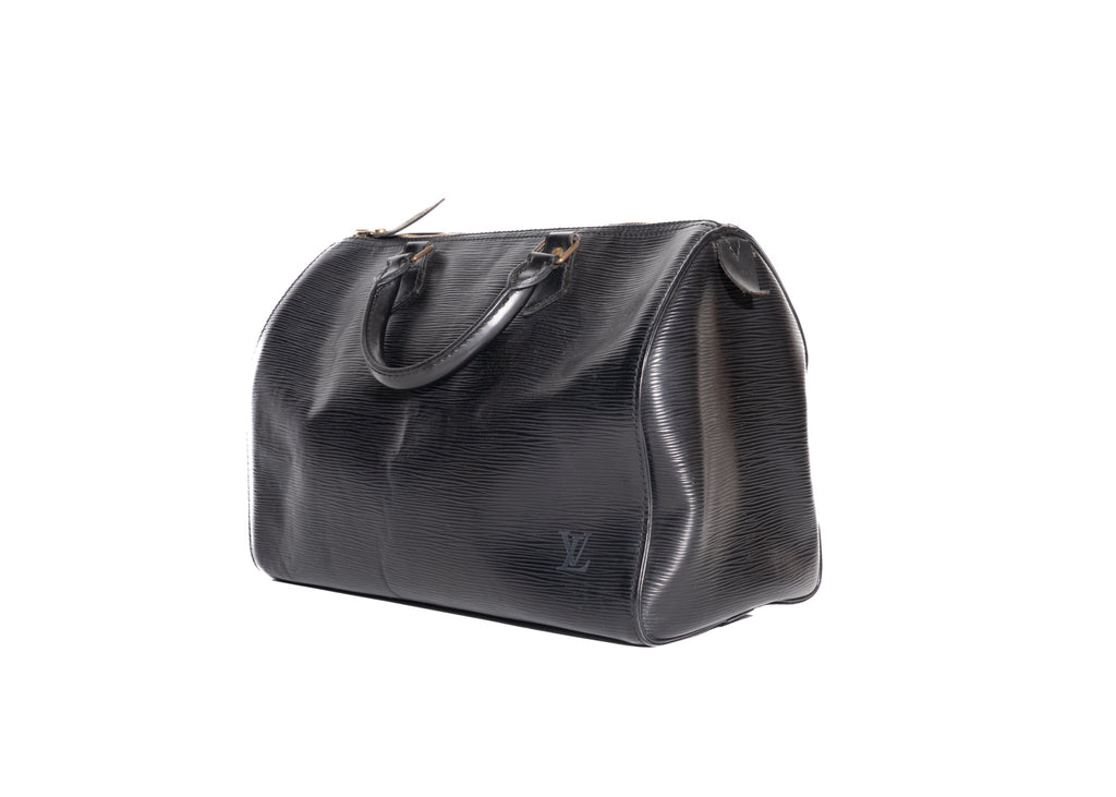 Speedy 30 Epileder schwarz goldene Hardware