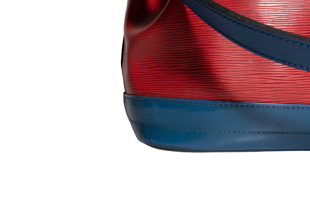 Sac Noé Epi Leder Tricolor Grande
