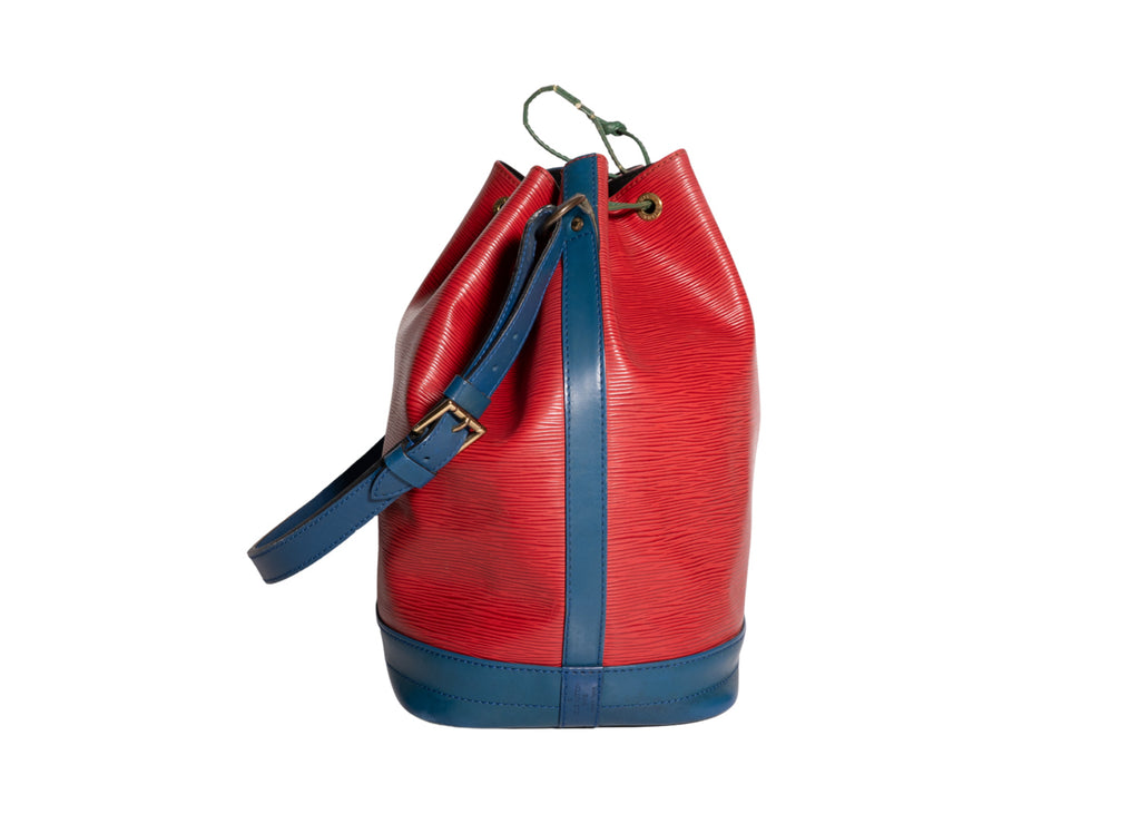 Sac Noé Epi Leder Tricolor Grande