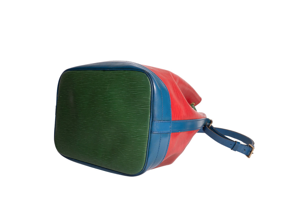 Sac Noé Epi Leder Tricolor Grande