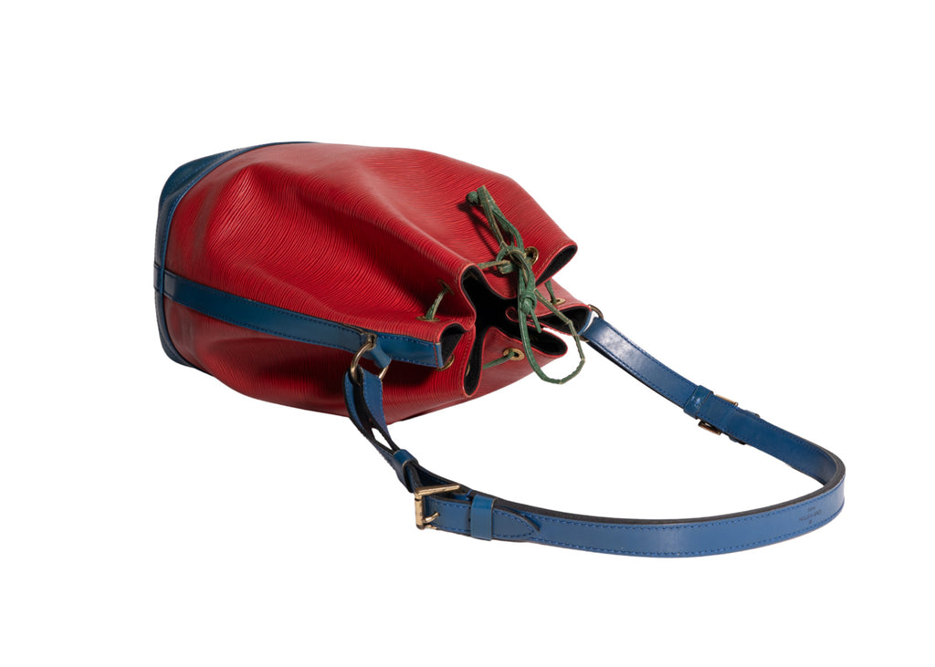 Sac Noé Epi Leder Tricolor Grande