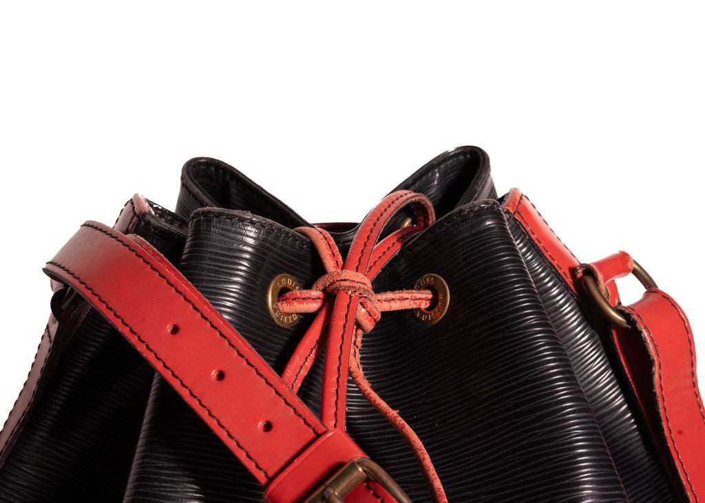Sac Noé Epi Leder Grande Bicolor