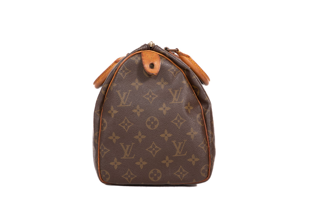 Speedy Monogram Canvas 30