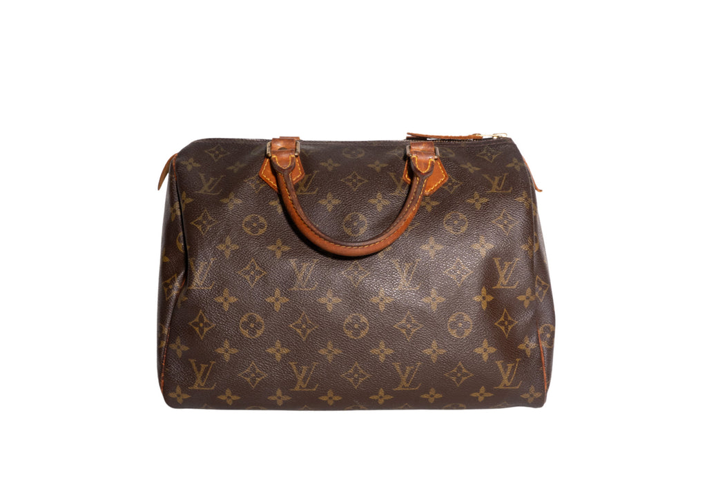 Speedy Monogram Canvas 30