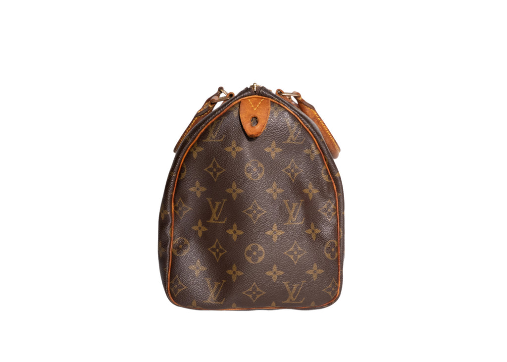 Speedy Monogram Canvas 30