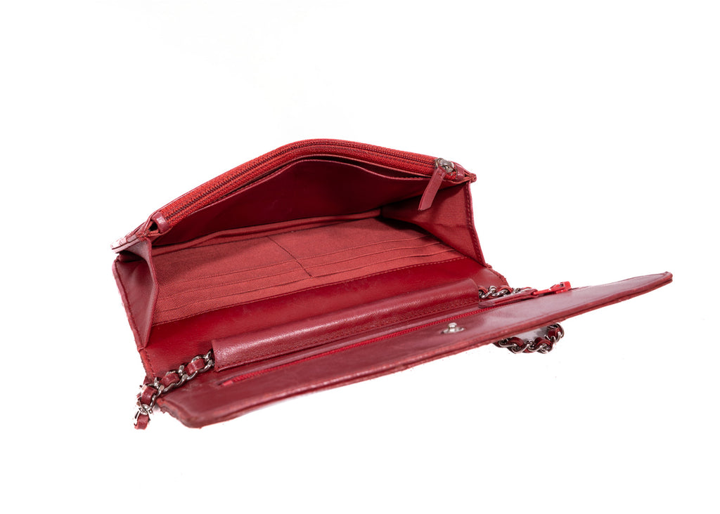 Chanel WOC rot