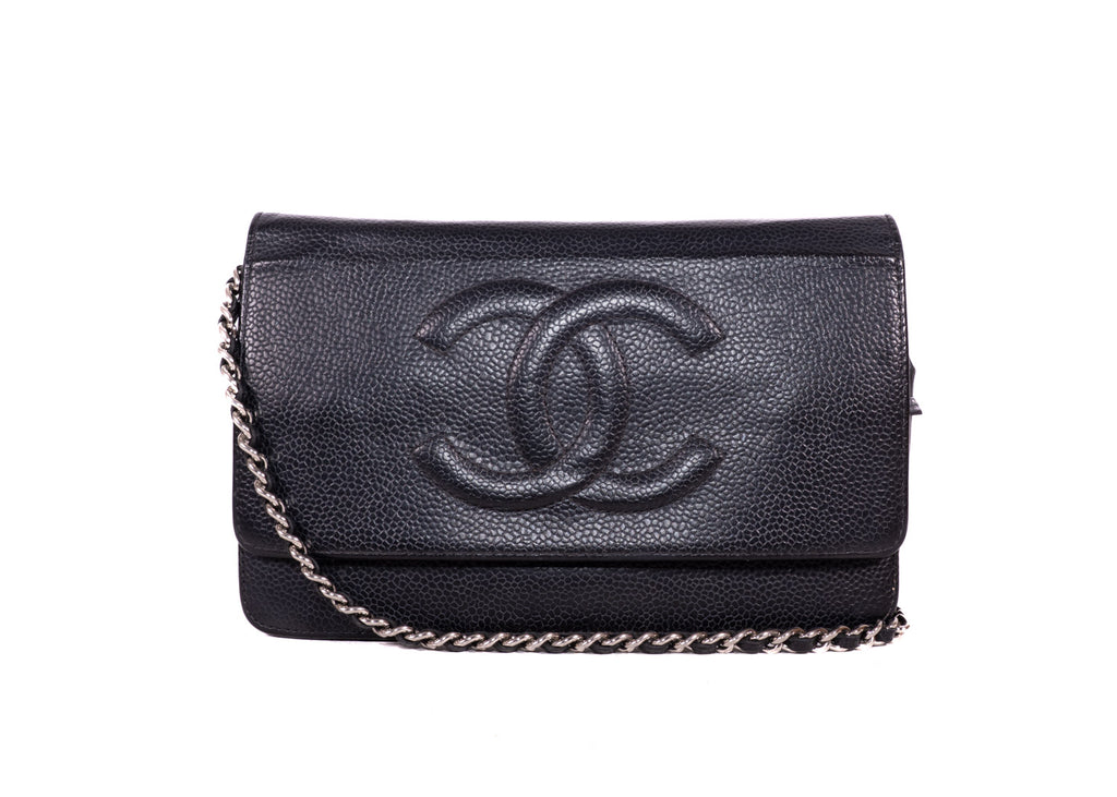 Chanel WOC Kaviar schwarz