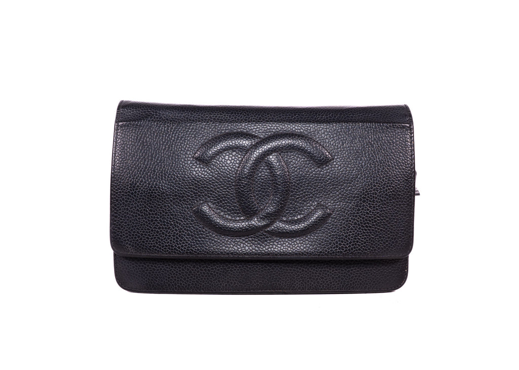 Chanel WOC Kaviar schwarz