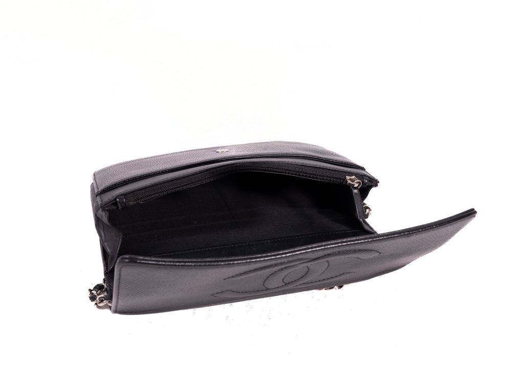 Chanel WOC Kaviar schwarz