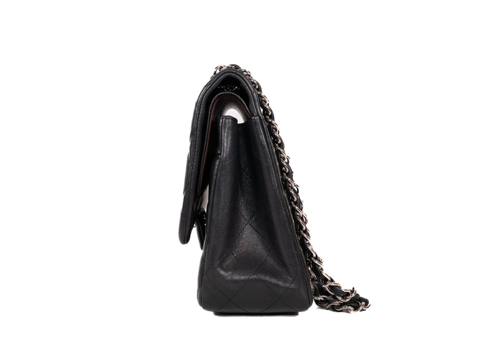 Double Flap Jumbo Schwarz / Silber