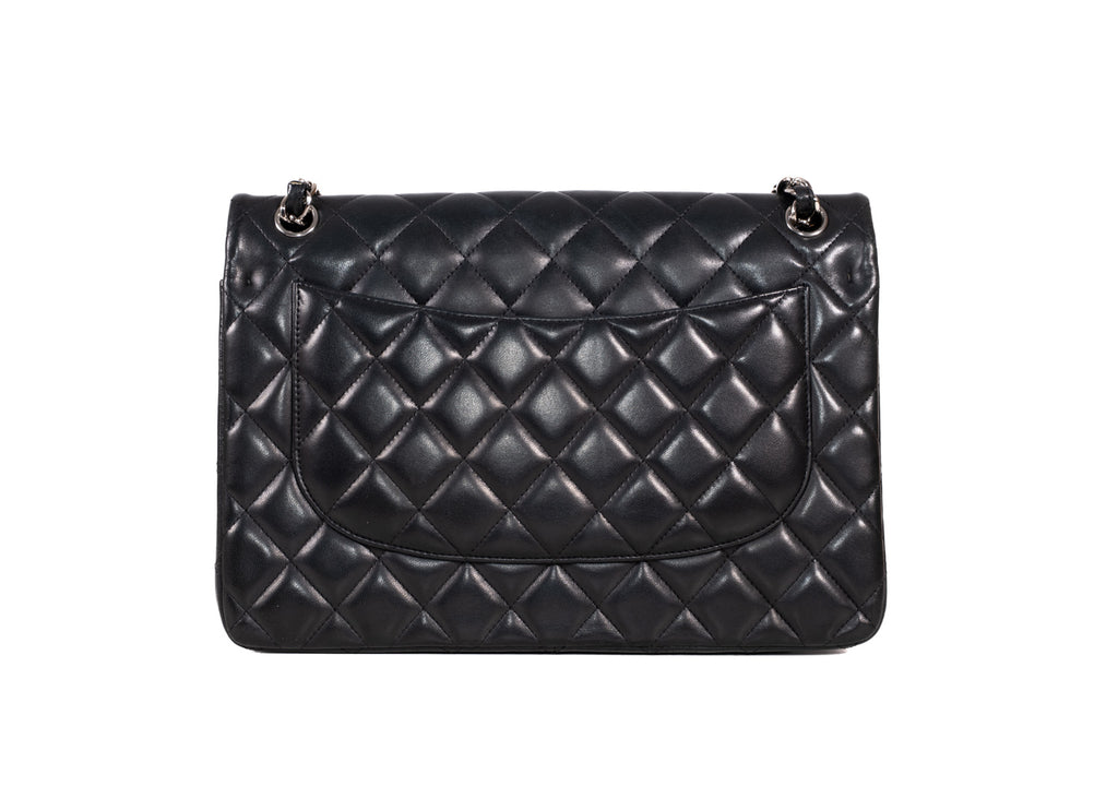 Double Flap Jumbo Schwarz / Silber