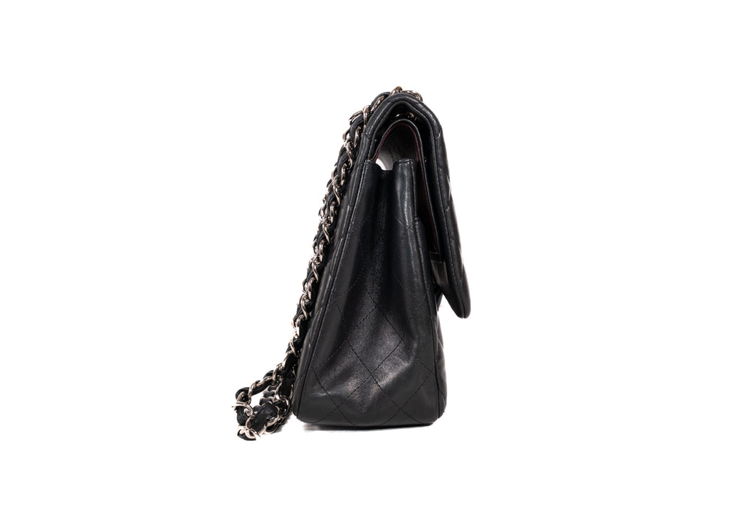 Double Flap Jumbo Schwarz / Silber