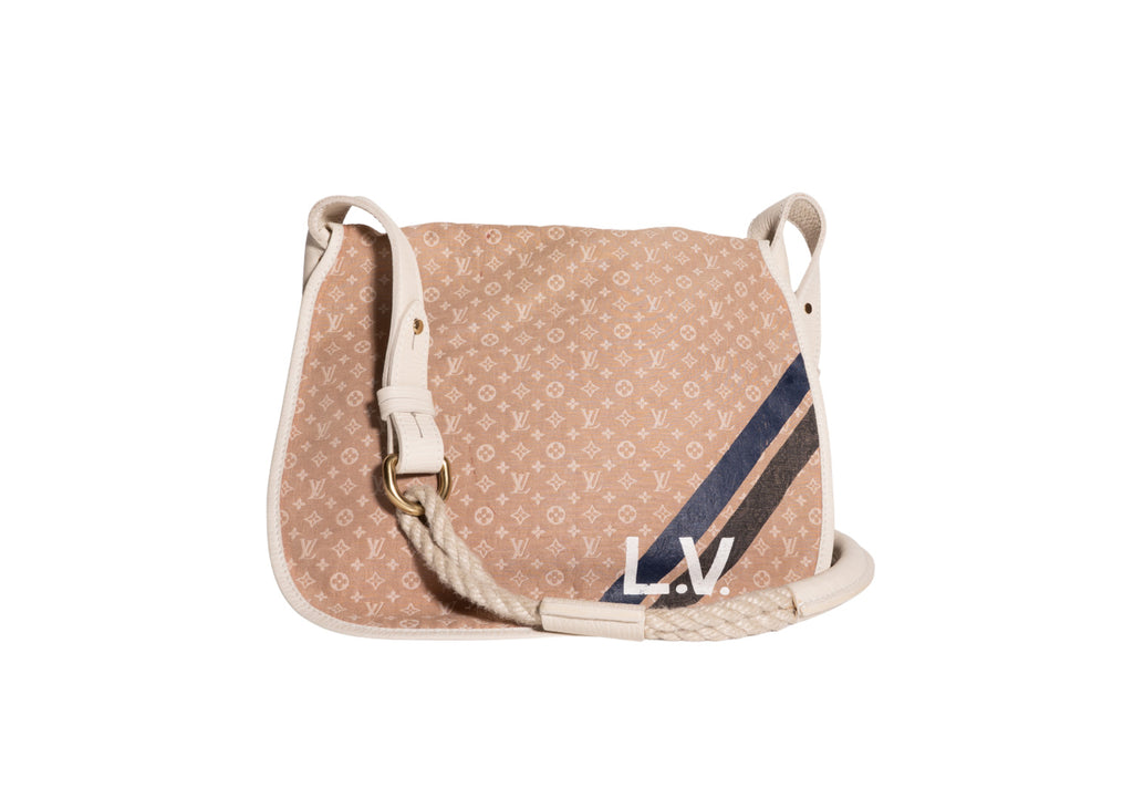 Mini Lin Canvas Bag Beige