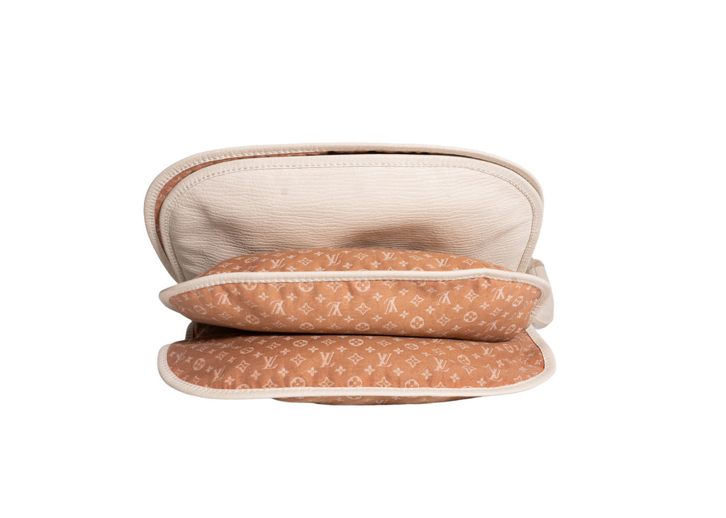 Mini Lin Canvas Bag Beige