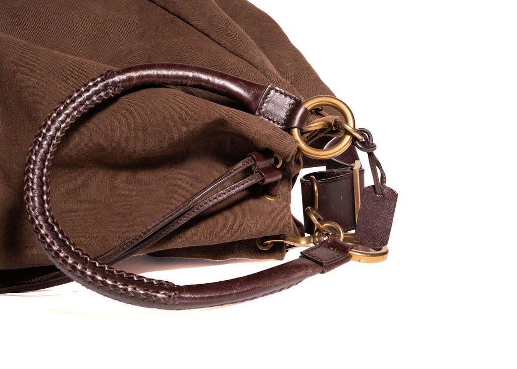Gucci Seesack dunkelbraun