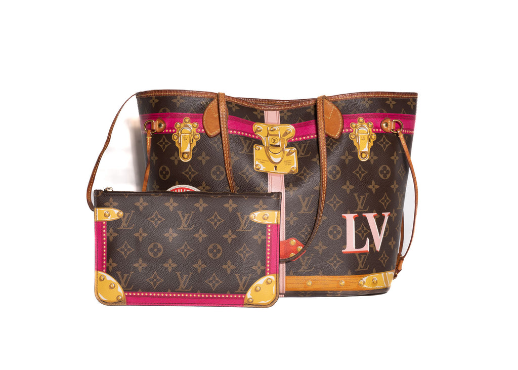 Louis Vuitton Neverfull MM Monogram Trunk Edition