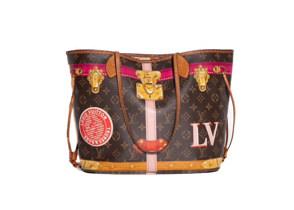 Louis Vuitton Neverfull MM Monogram Trunk Edition