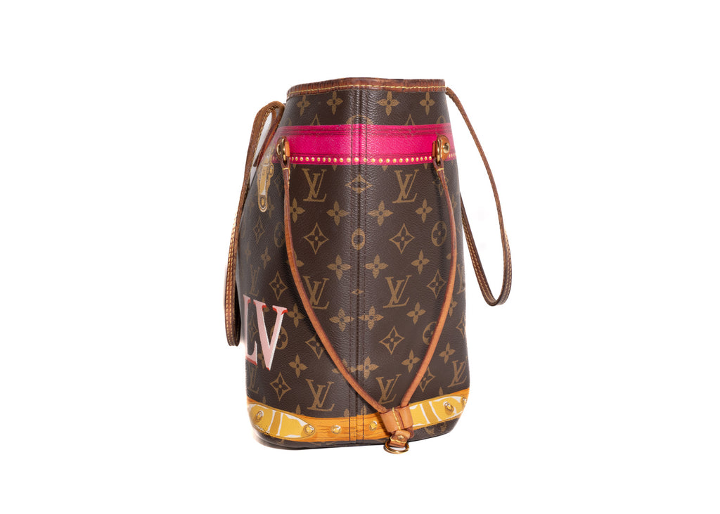 Louis Vuitton Neverfull MM Monogram Trunk Edition