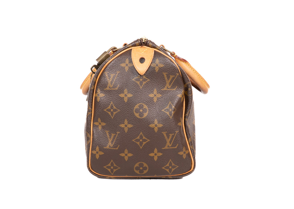 Speedy Monogram Canvas 25