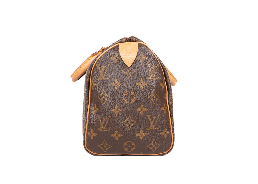 Speedy Monogram Canvas 25