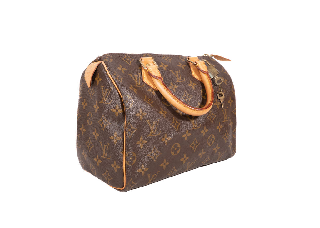 Speedy Monogram Canvas 25