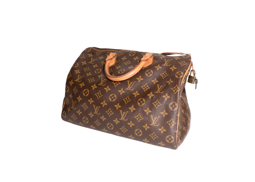 Speedy Monogram Canvas 35
