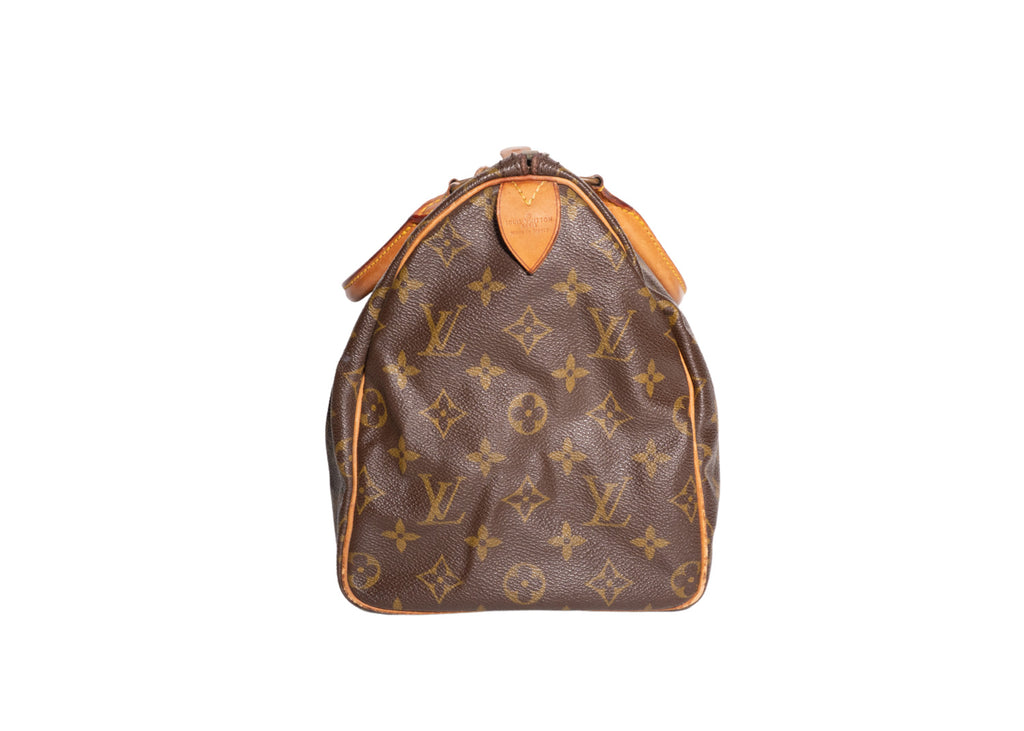 Speedy Monogram Canvas 30