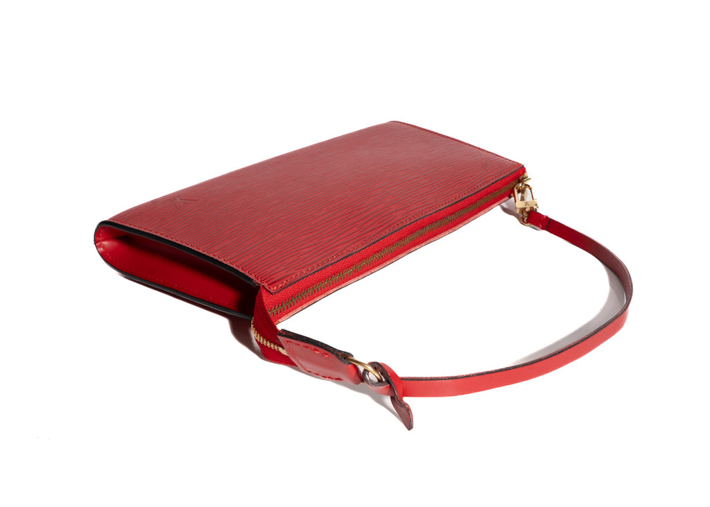 Pochette Epi Leder