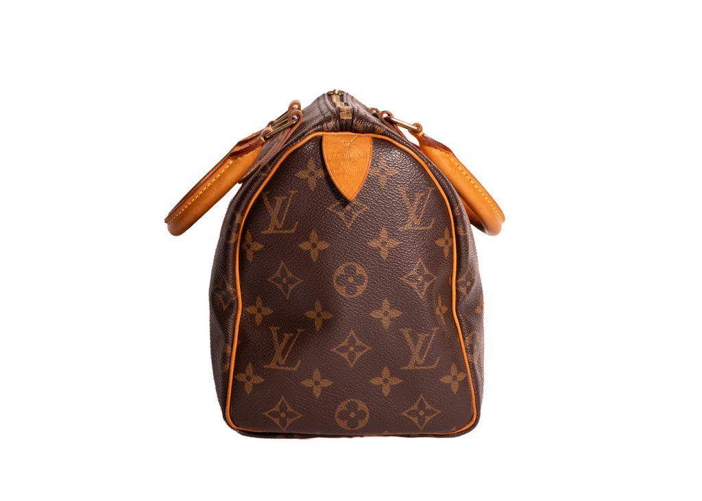 Speedy Monogram Canvas 25