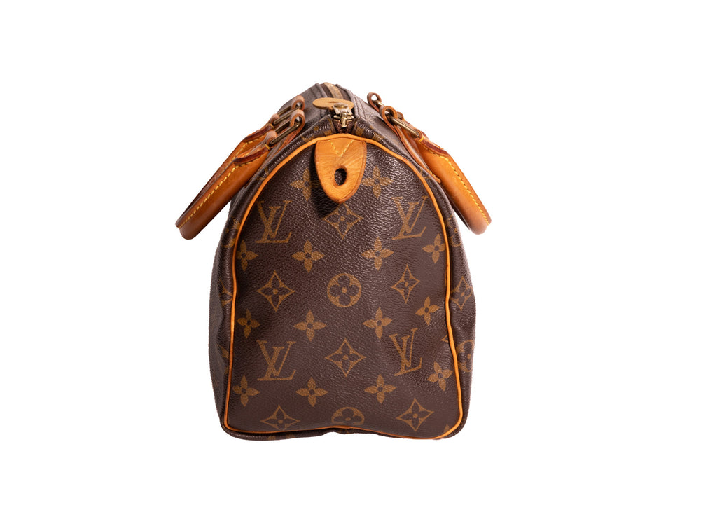 Speedy Monogram Canvas 25