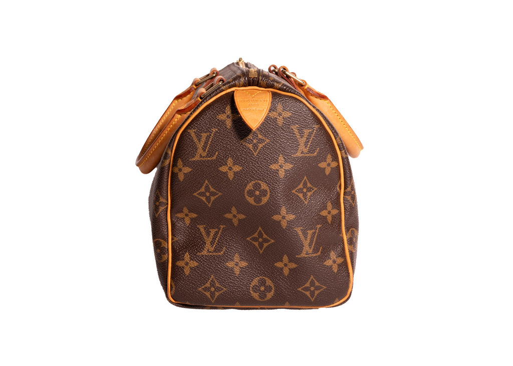 Speedy Monogram Canvas 25