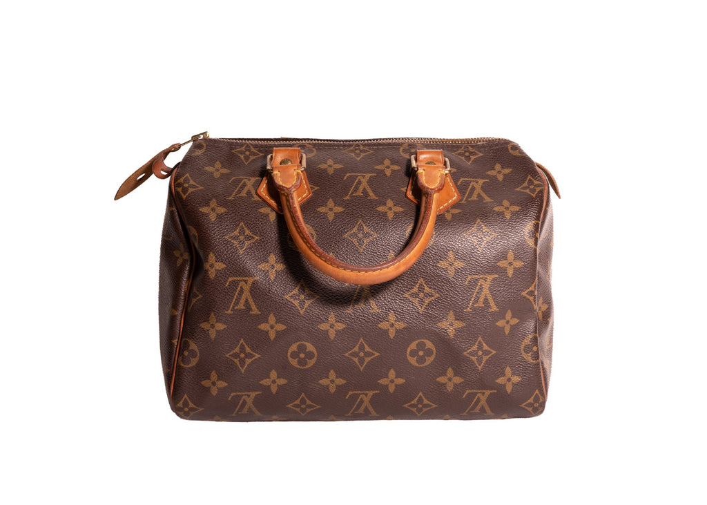 Speedy Monogram Canvas 25