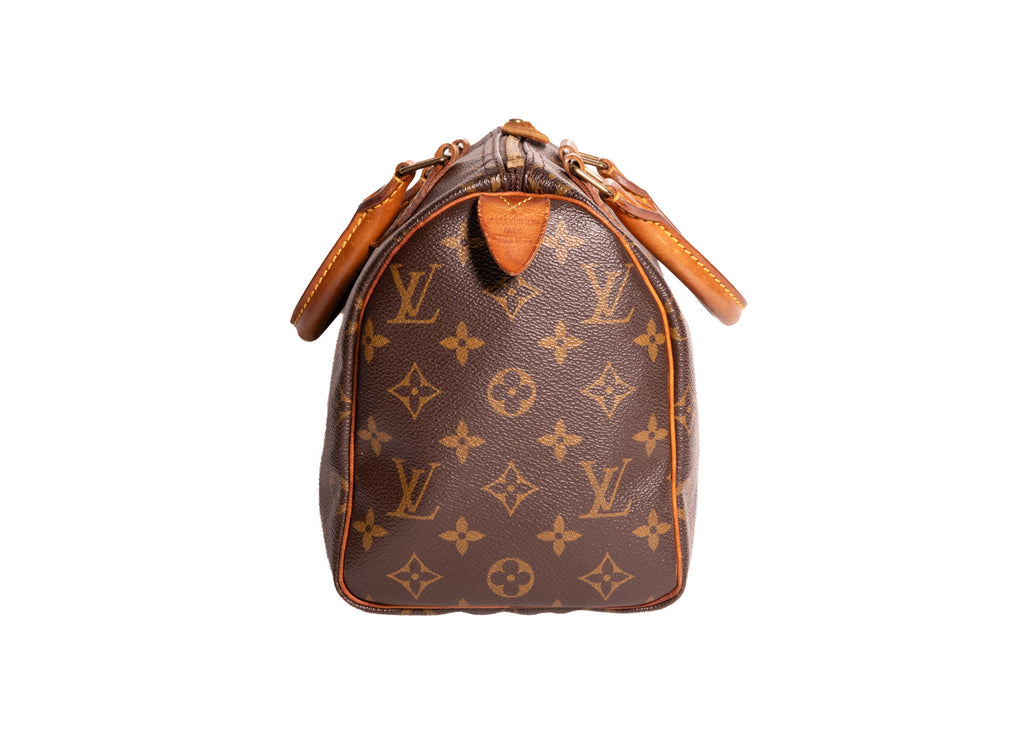 Speedy Monogram Canvas 25