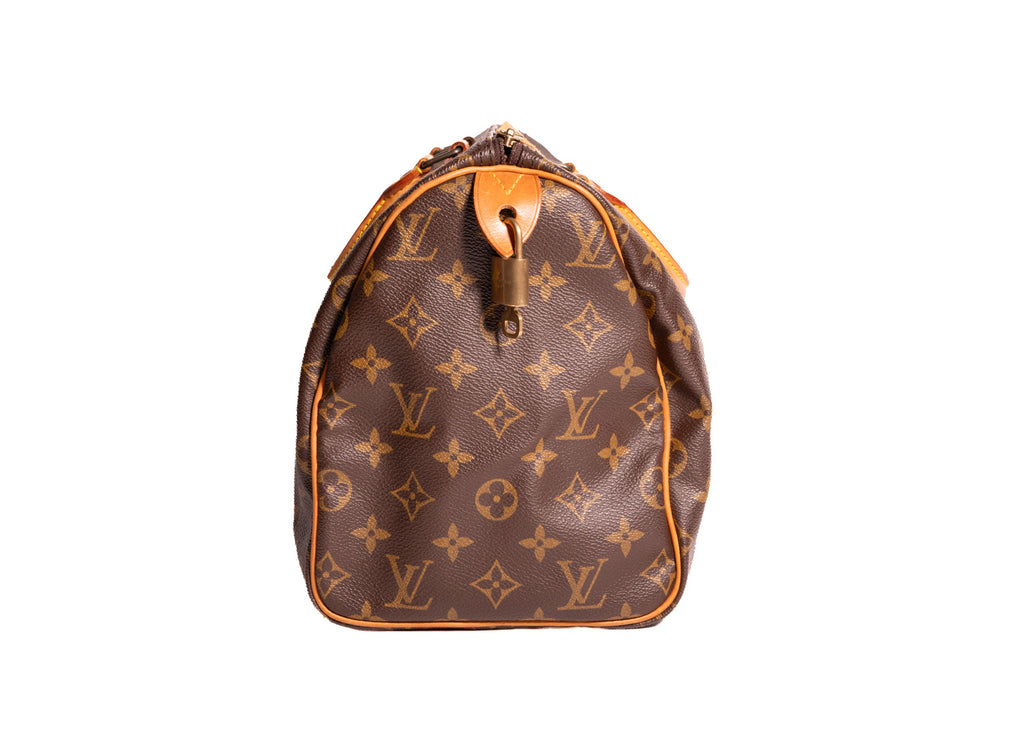 Speedy Monogram Canvas 30