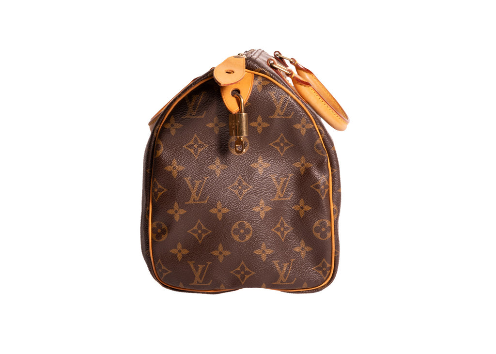 Speedy Monogram Canvas 30