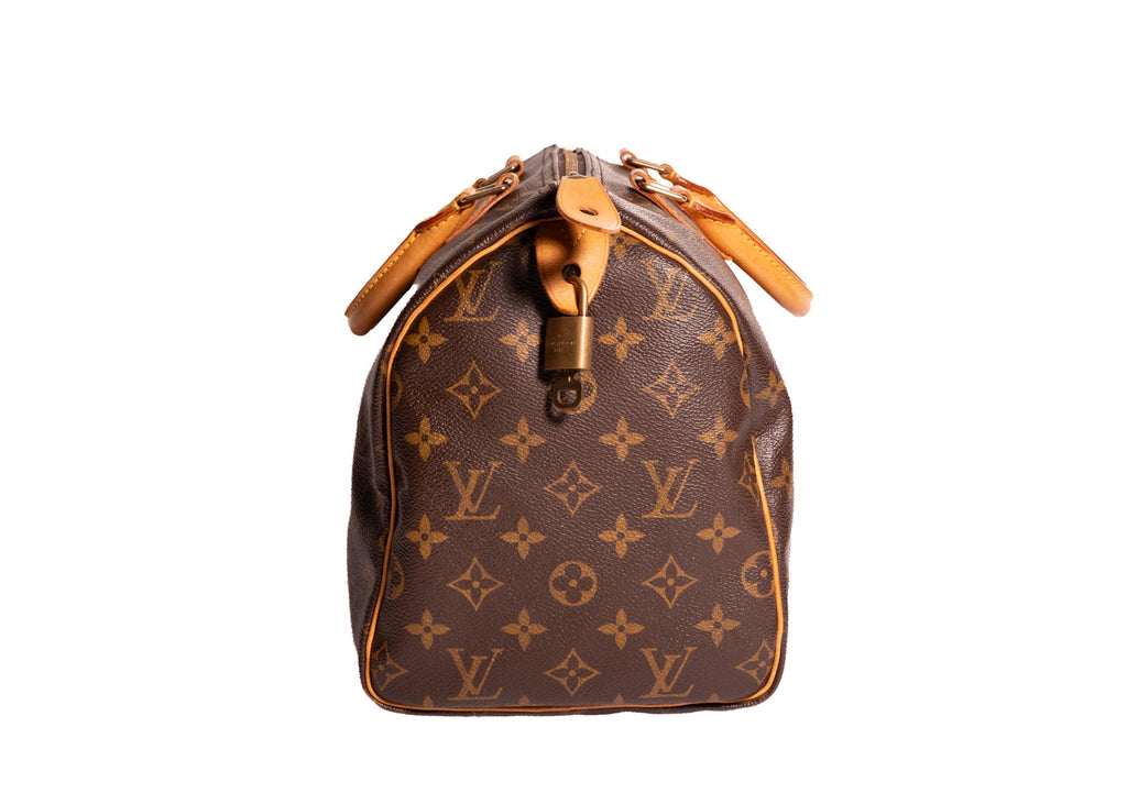 Speedy Monogram Canvas 30