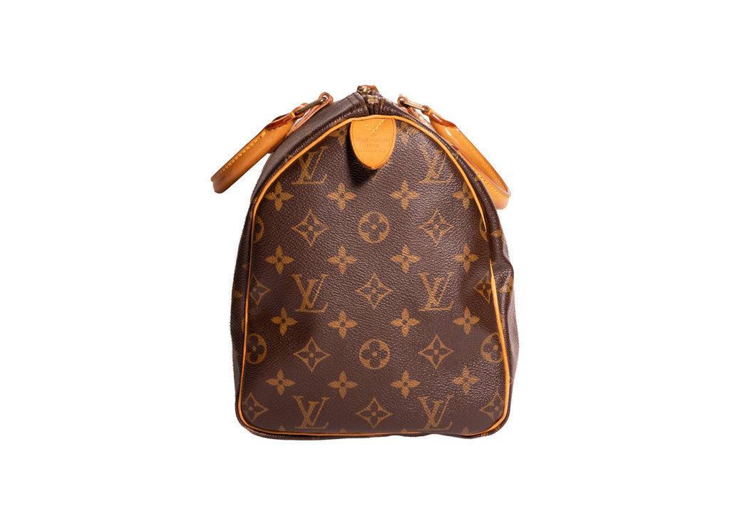 Speedy Monogram Canvas 30