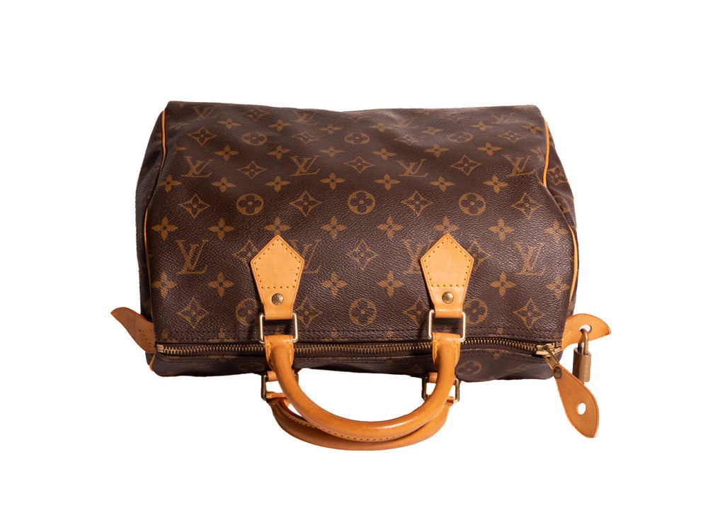 Speedy Monogram Canvas 30