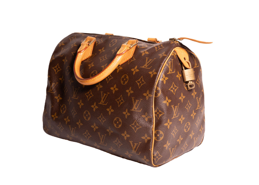 Speedy Monogram Canvas 30