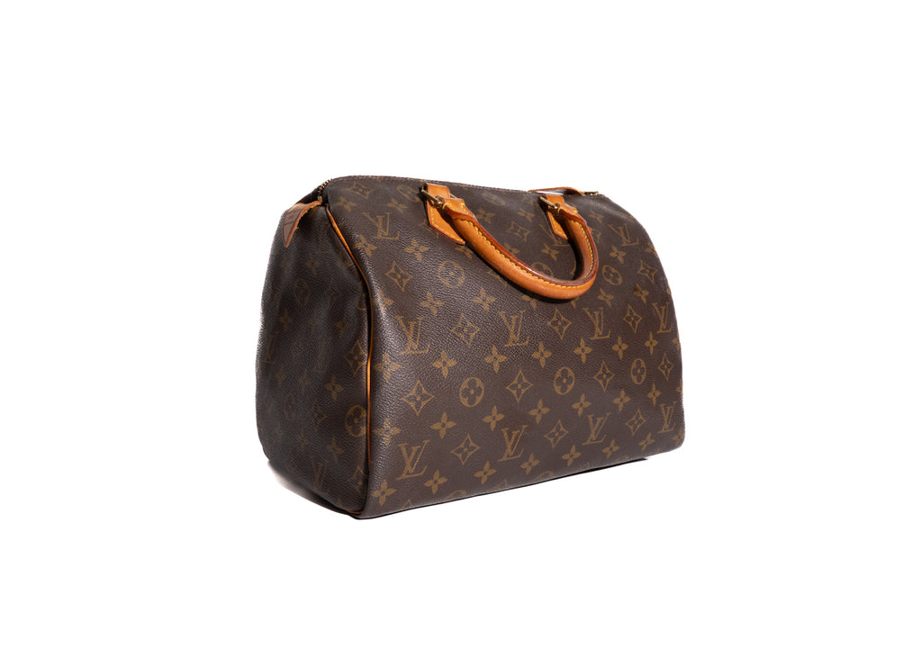 Speedy Monogram Canvas 30