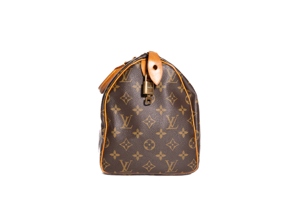 Speedy Monogram Canvas 30