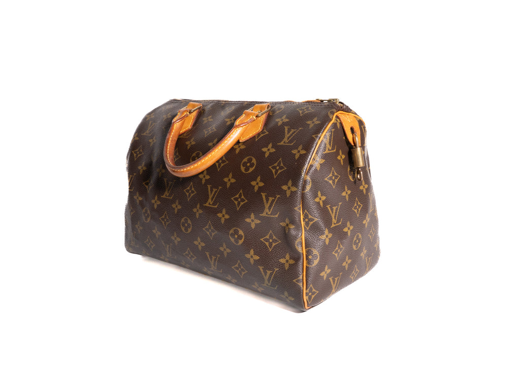 Speedy Monogram Canvas 30